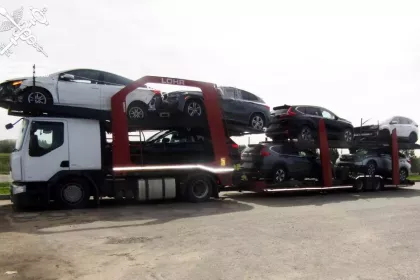 Кыргызские перевозчики пытались сэкономить на растаможке трех автовозов с автомобилями