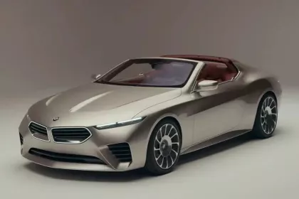 BMW выпустила тизер нового концепт-кара Skytop