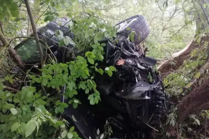 BMW с подростками опрокинулся в Брестской области – четверо пострадавших