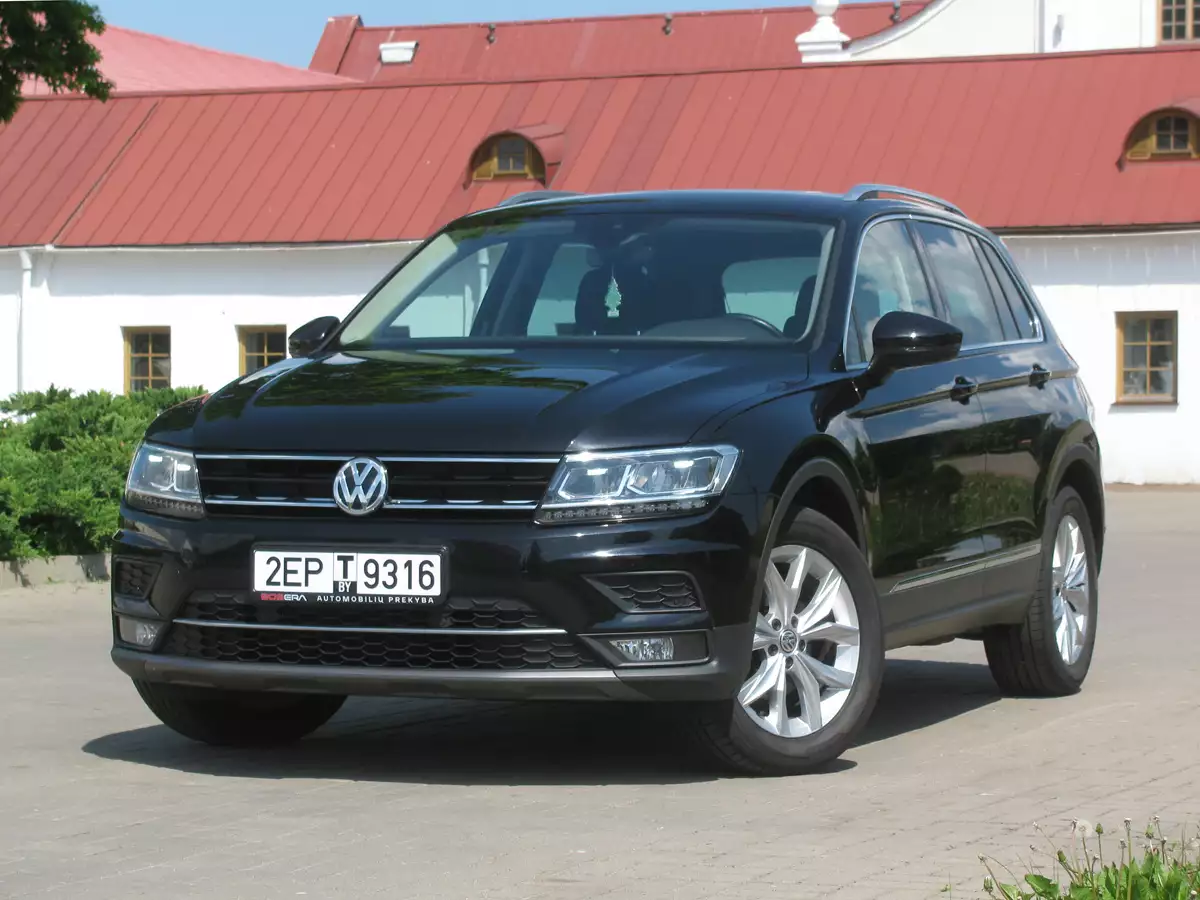 2020г. Volkswagen Tiguan II 1.5л. купить с пробегом в г.Орша - 14671334