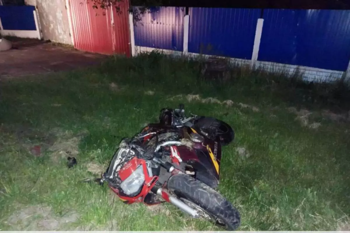 В Жлобине разбился 24-летний мотоциклист