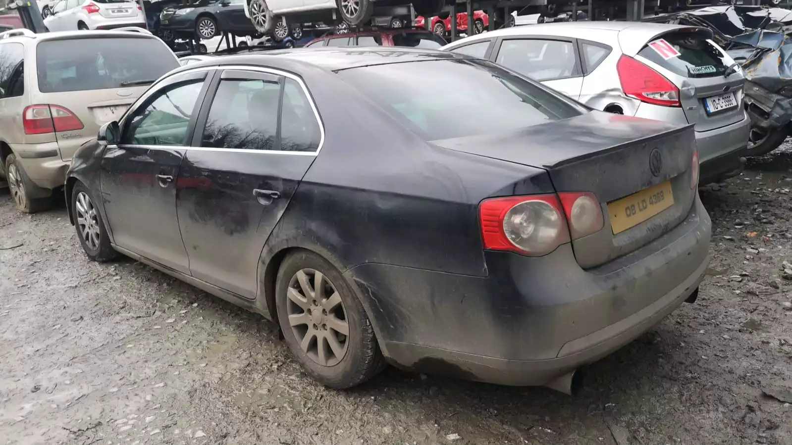 Суппорт задний левый к Volkswagen Jetta 2008