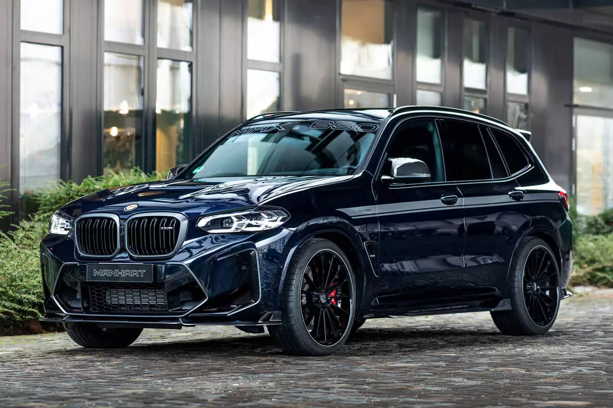 Бюро Manhart запрягло в BMW X3 M 650 «лошадей»