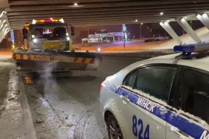 В Минске водитель судился с «Горремавтодором» из-за разбитого снегоуборщиком автомобиля