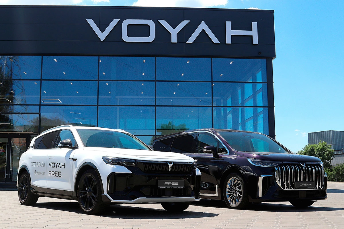 В Беларуси за год продано 909 автомобилей Voyah