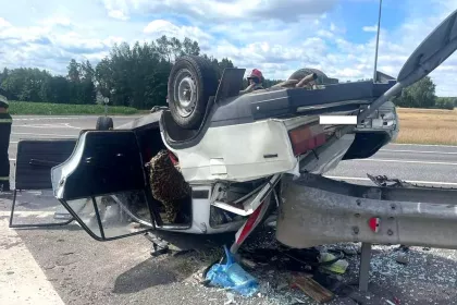 ВАЗ-2107 не пропустил Chevrolet Equinox под Лидой – двое погибших