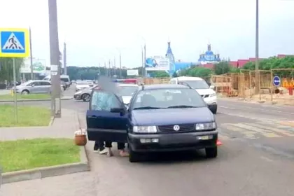 В Бресте 77-летняя водитель наехала на пешехода