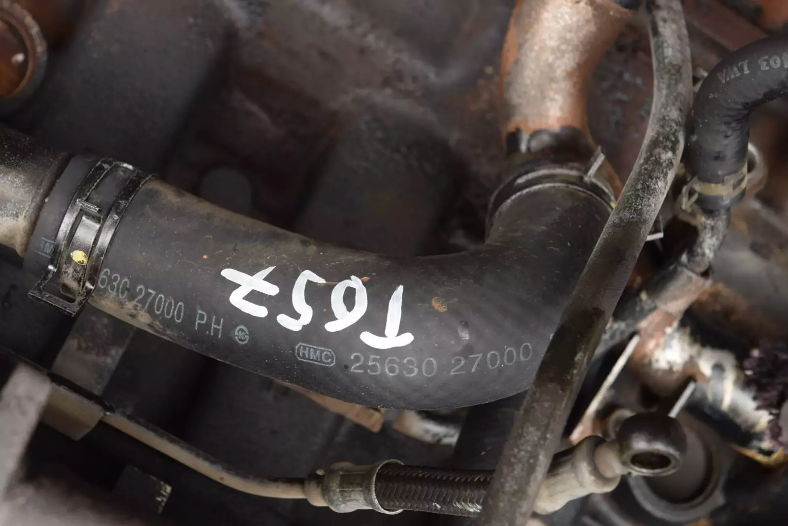 Патрубок к Kia Carens 2003