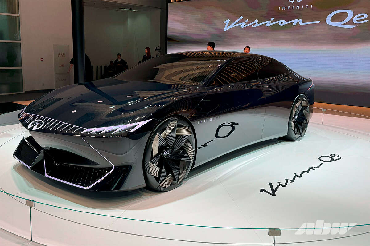 концепт Infiniti Vision Qe на пекинском автосалоне