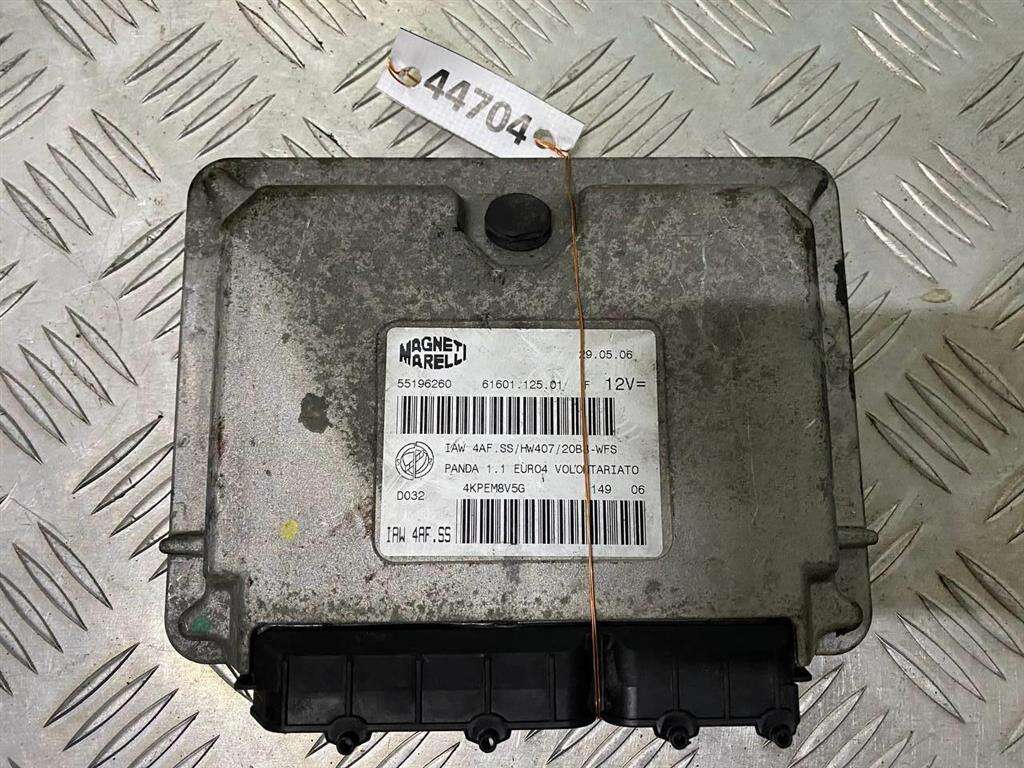 Блок управления двигателем к Fiat Panda 2006
