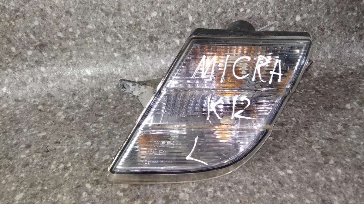 Поворотник левый к Nissan Micra 2006