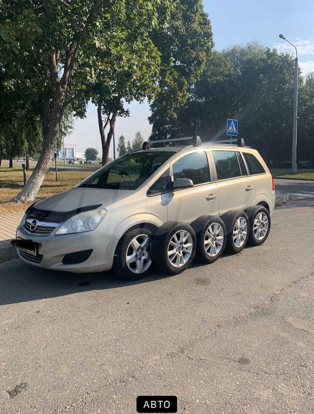 Opel Zafira B Рестайлинг, 2008