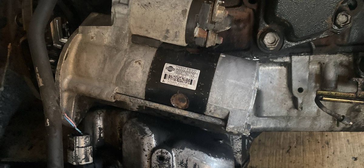 Стартер к Nissan Pathfinder 2006