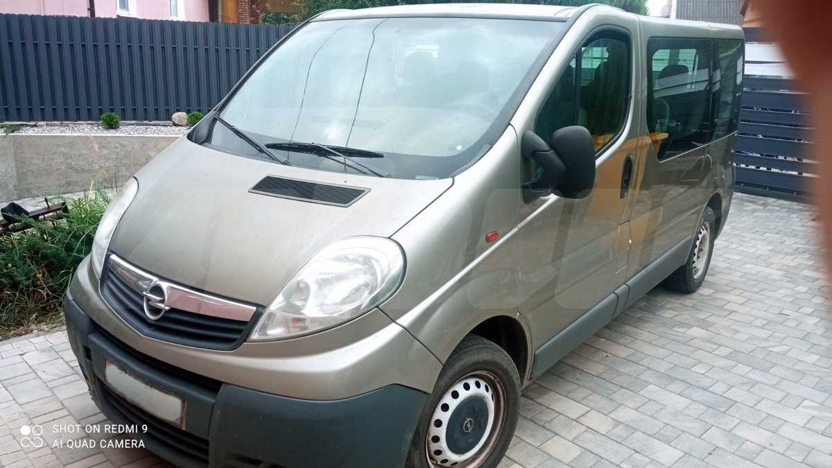 Opel Vivaro A Рестайлинг, 2008