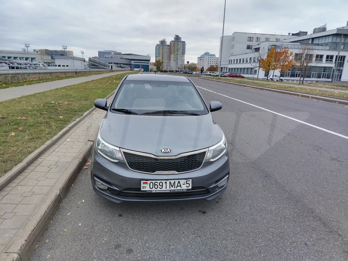 Kia Rio III Рестайлинг, 2016