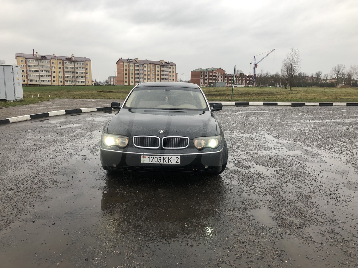 BMW 7 series IV (E65/E66), 2002
