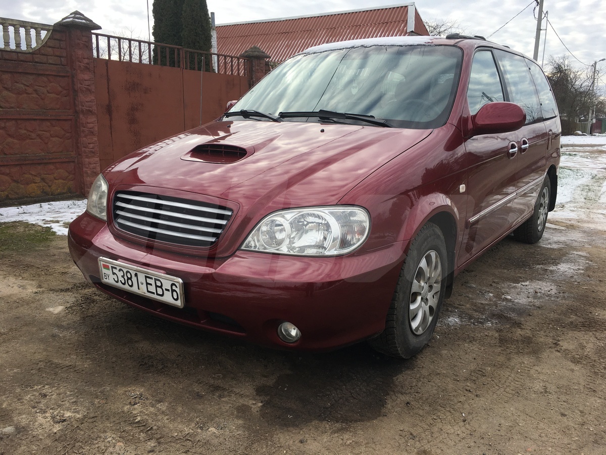 Kia Carnival I Рестайлинг, 2002