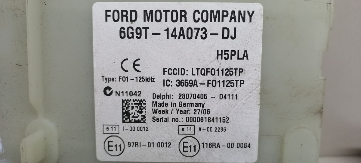 Блок комфорта к Ford S-MAX 2006