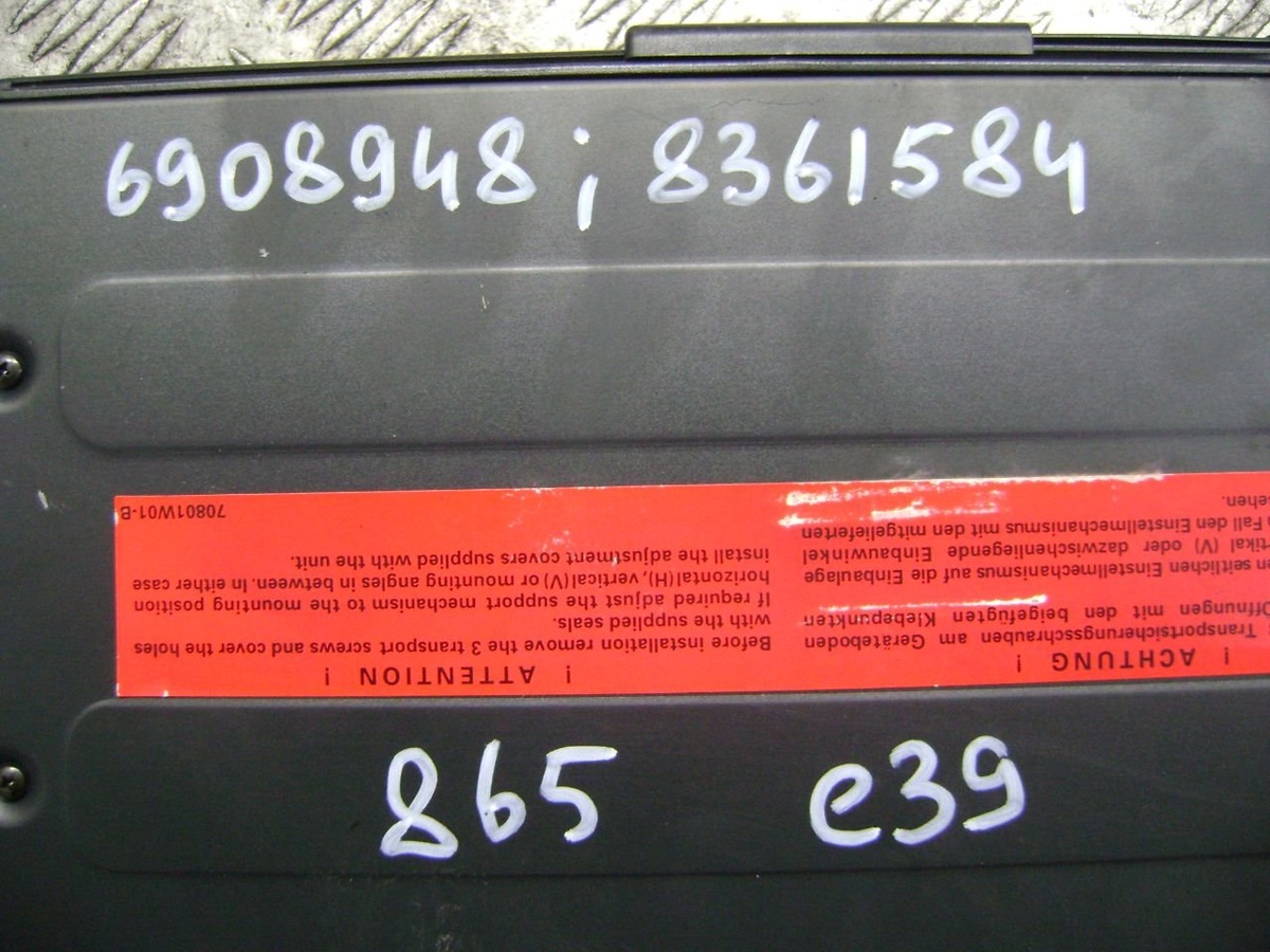 CD-чейнджер к BMW 5 1999