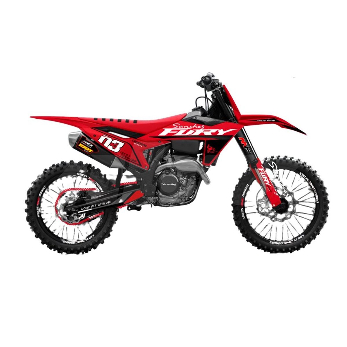Sanchez Fury CB300RL, 2024