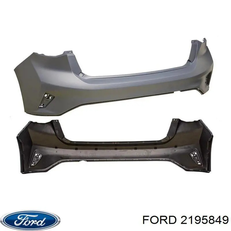 Бампер задний к Ford Focus 2020