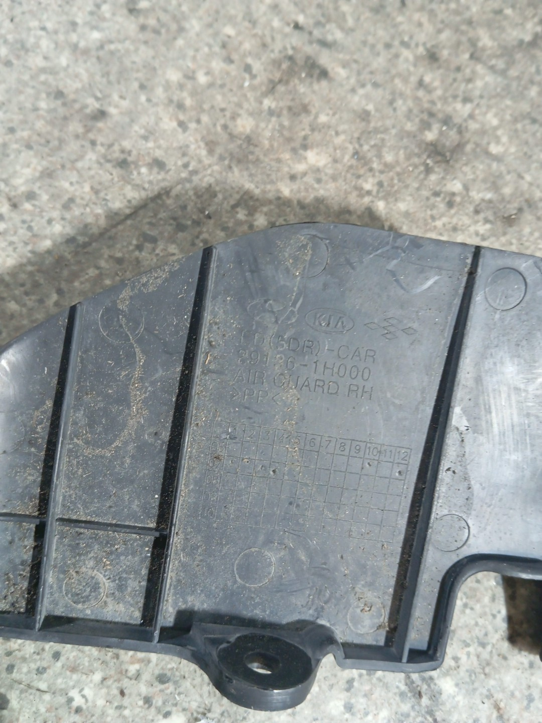 Дефлектор к Kia Ceed 2009
