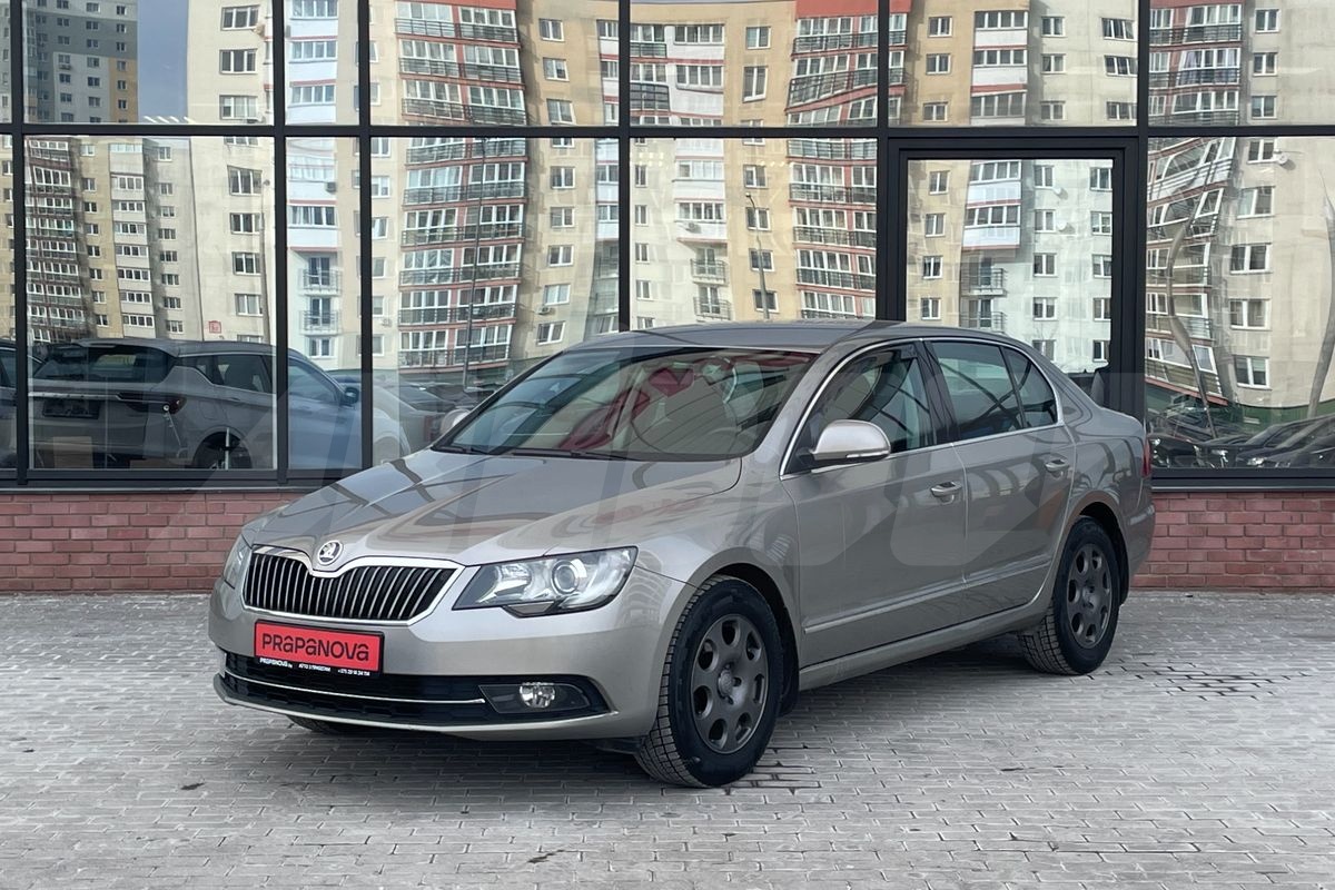 Skoda Superb II Рестайлинг, 2014