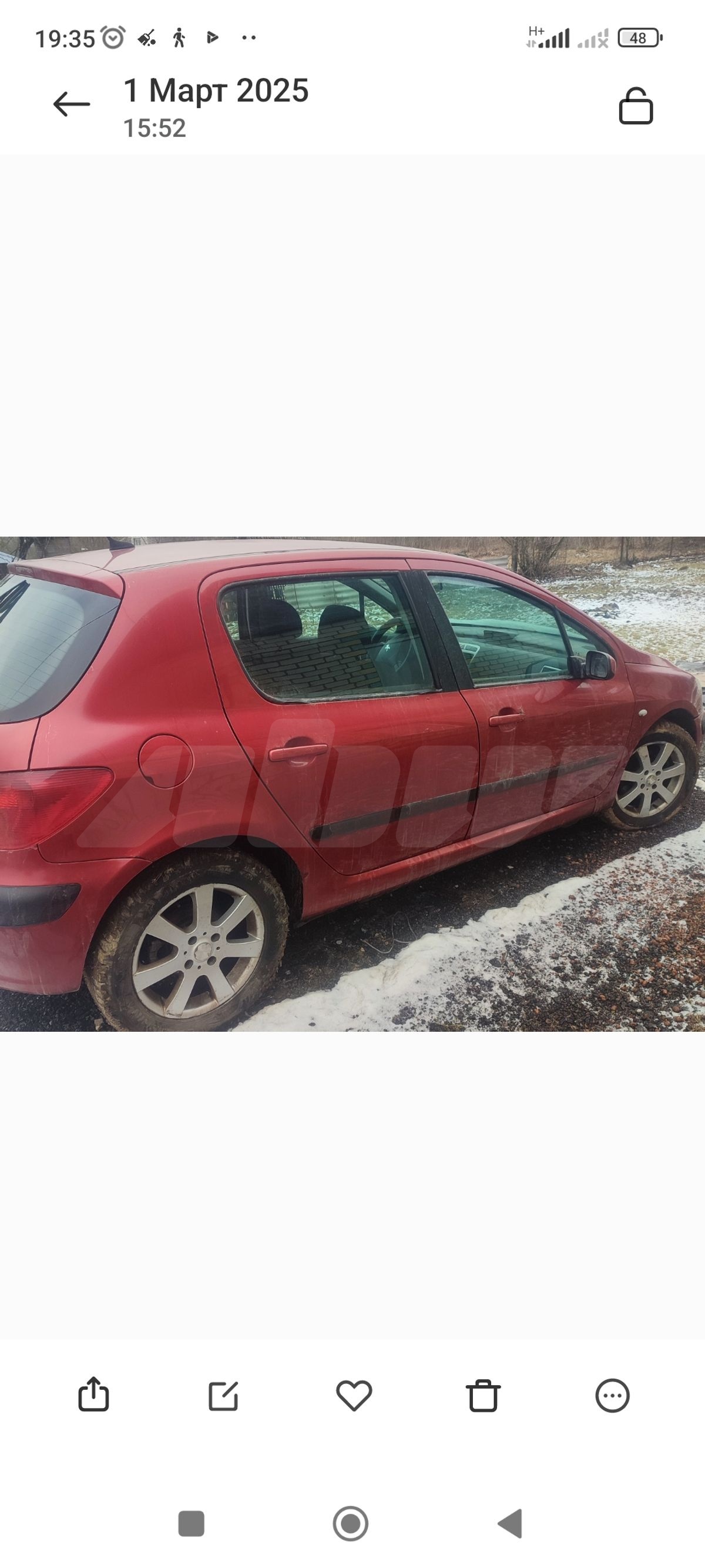 Peugeot 307 I, 2002