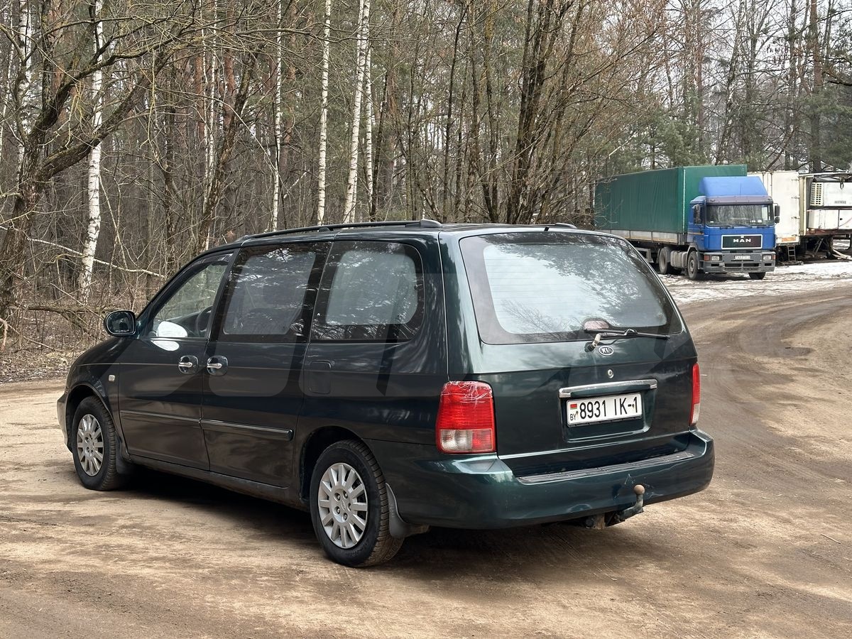 Kia Carnival I Рестайлинг, 2002