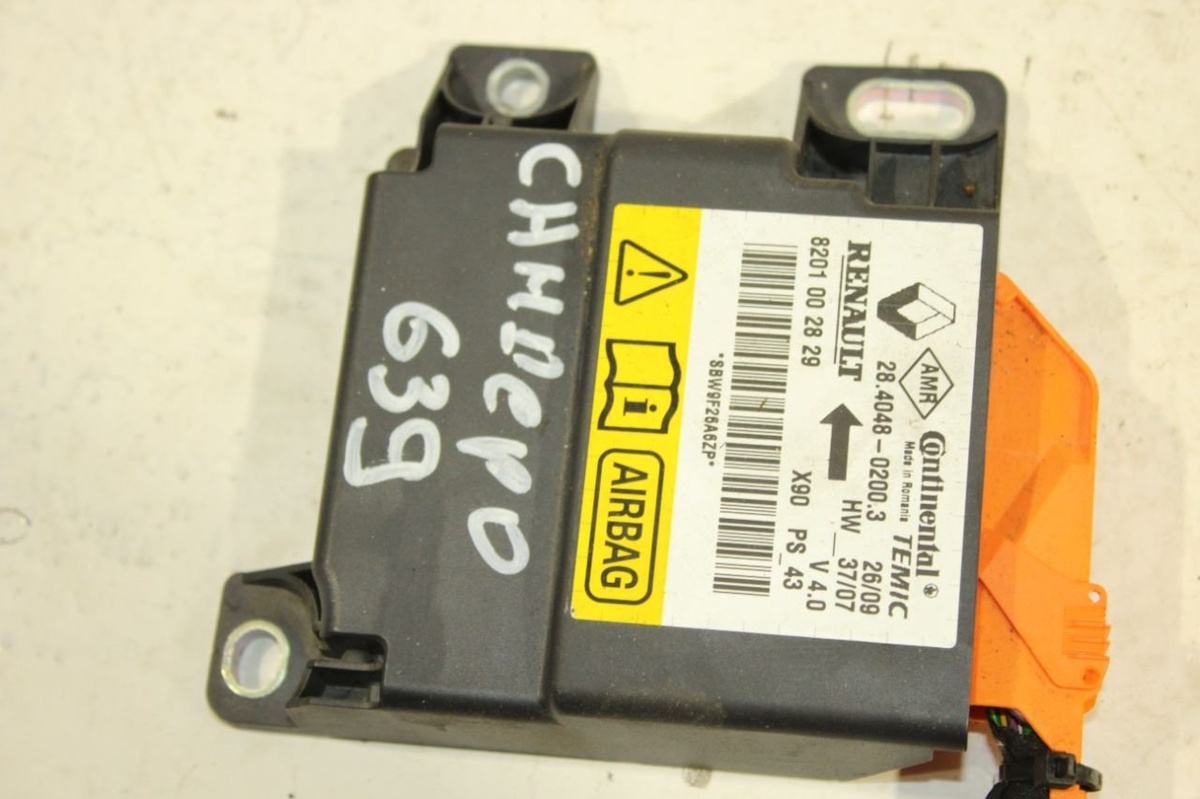 Блок AirBag к Dacia Sandero 2009