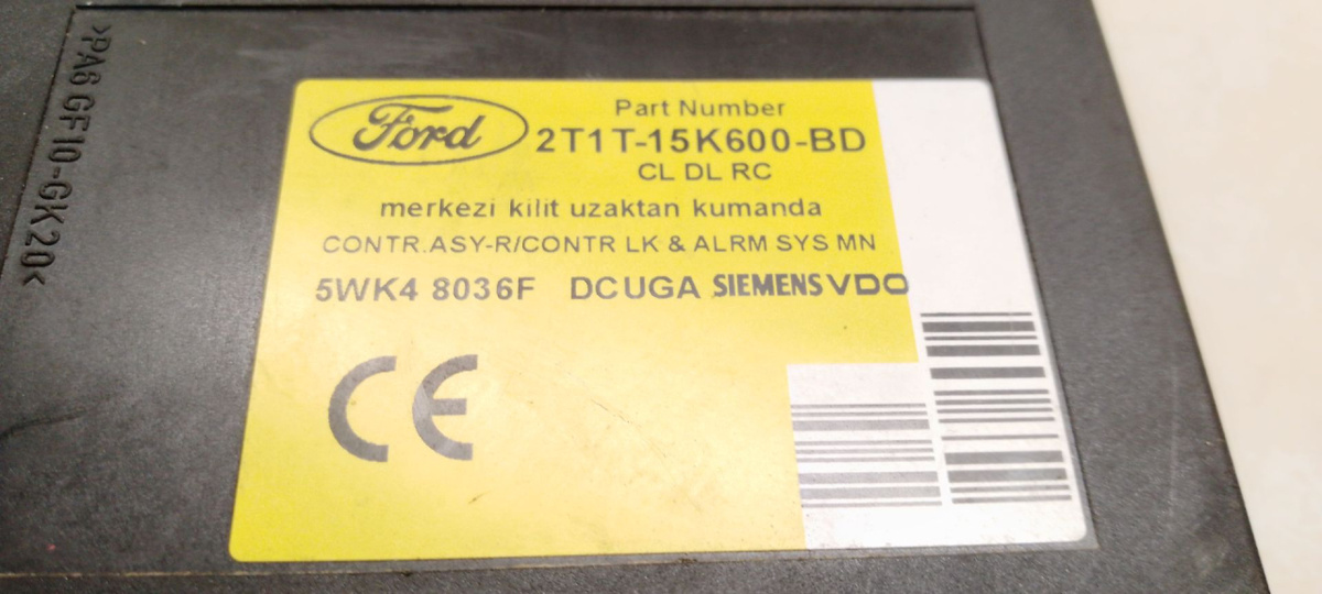 Блок комфорта к Ford Transit Connect 2005