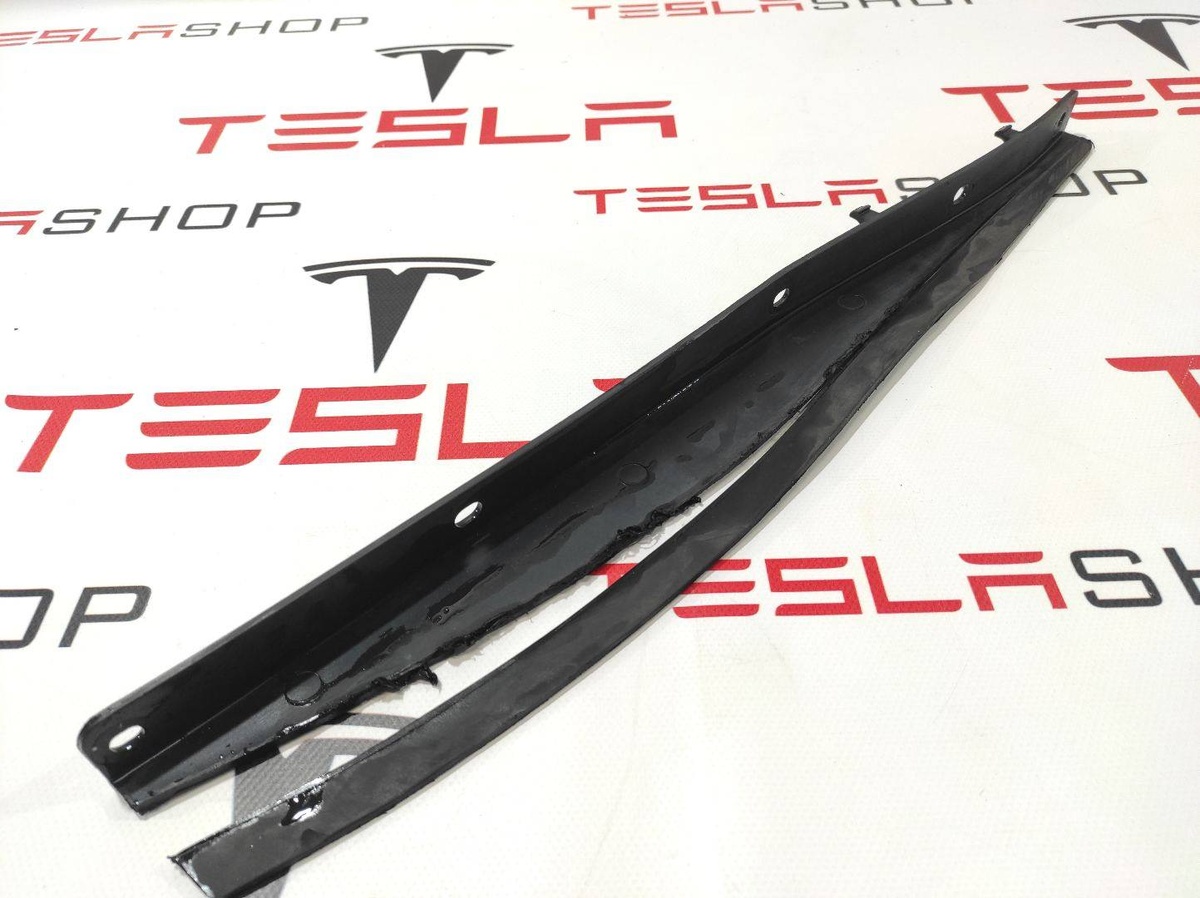 Защита днища к Tesla Model S 2016
