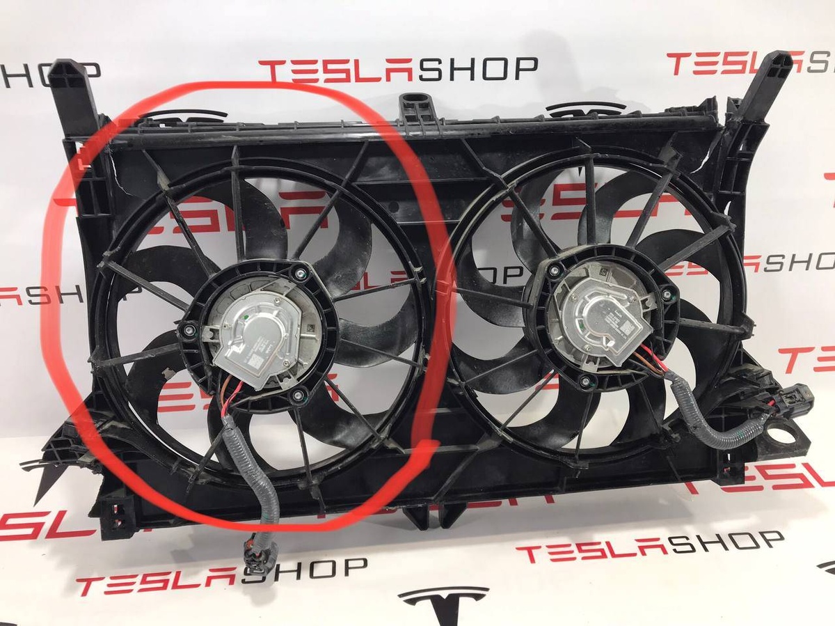 Вентилятор радиатора к Tesla Model S 2021