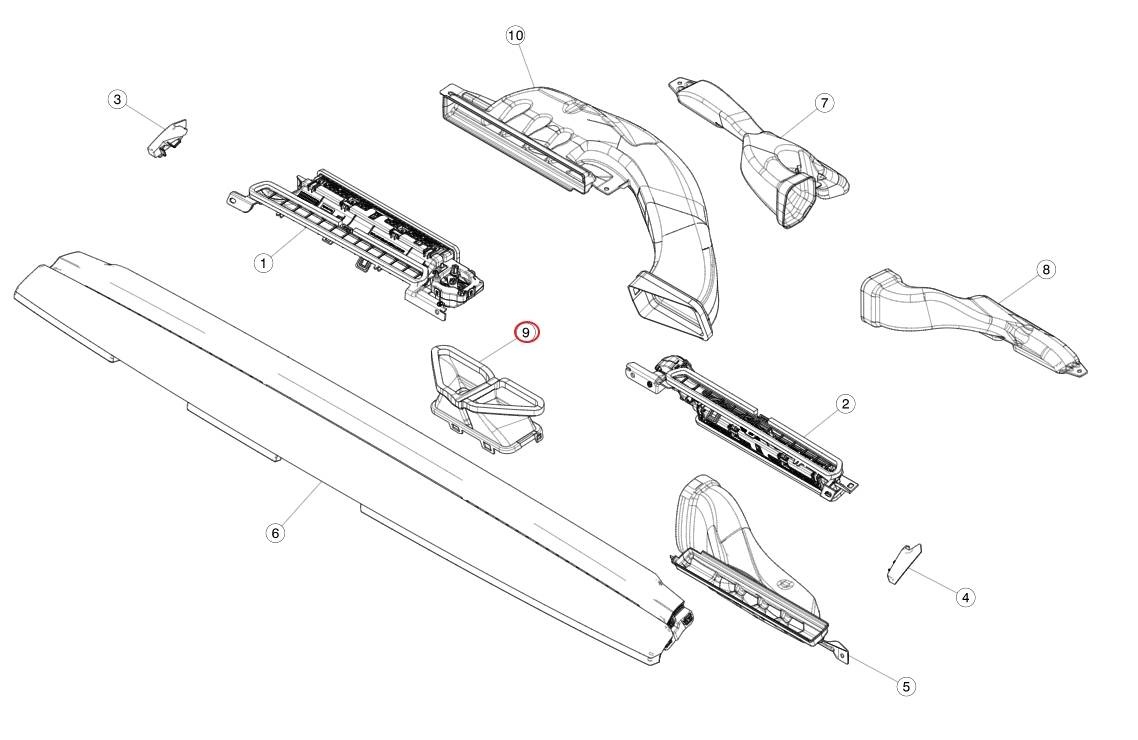 Воздуховод к Tesla Model Y 2020