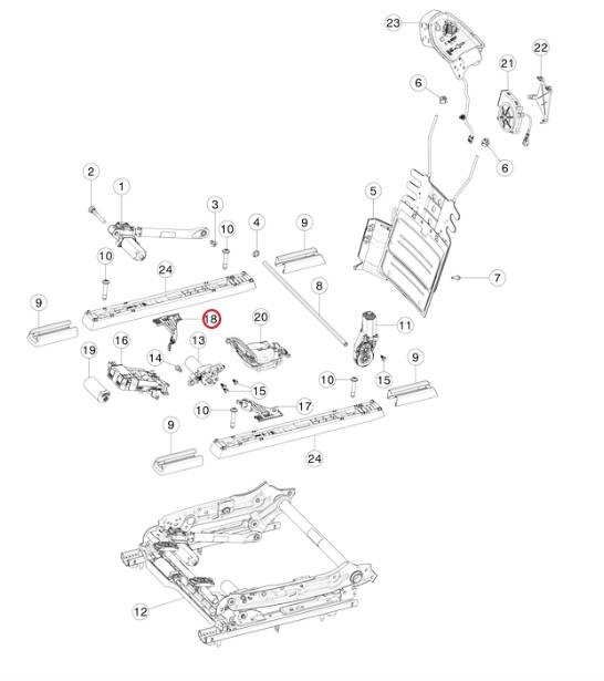 Подсветка номера к Tesla Model S 2021
