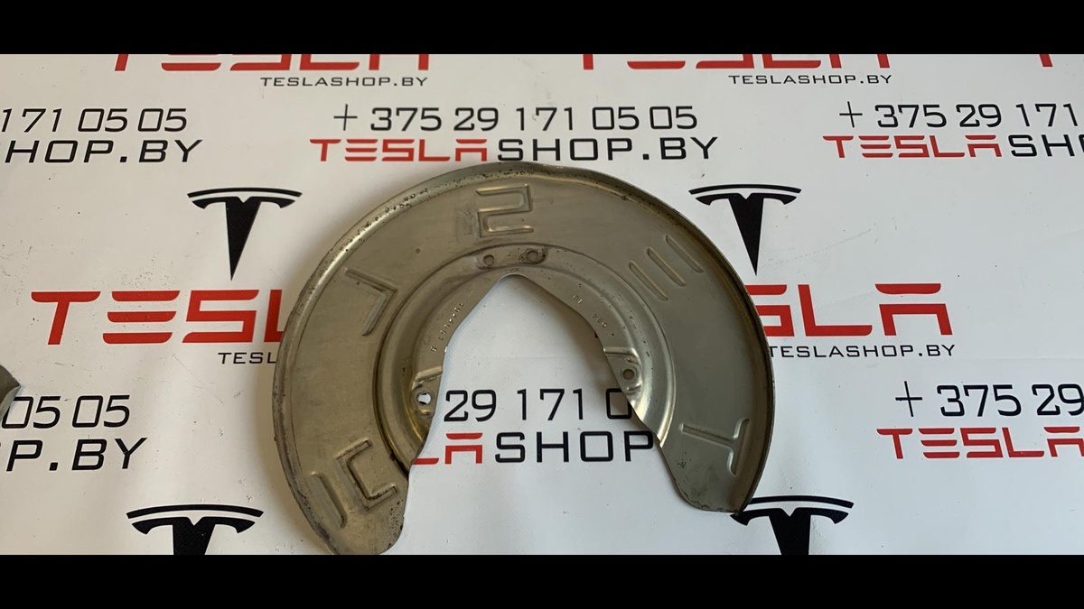 Кожух защитный тормозного диска к Tesla Model 3 2019