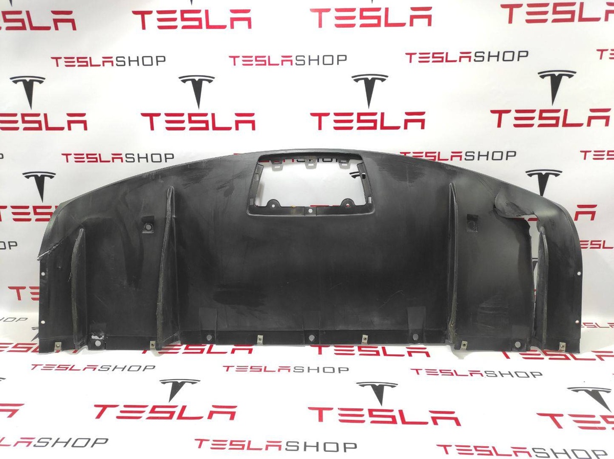 Диффузор заднего бампера к Tesla Model X 2019