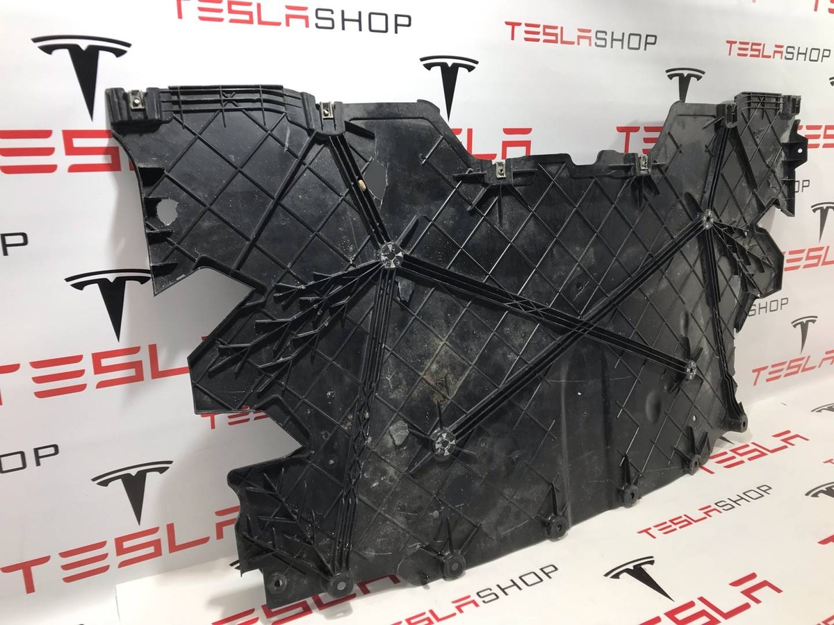 Защита днища к Tesla Model S 2021
