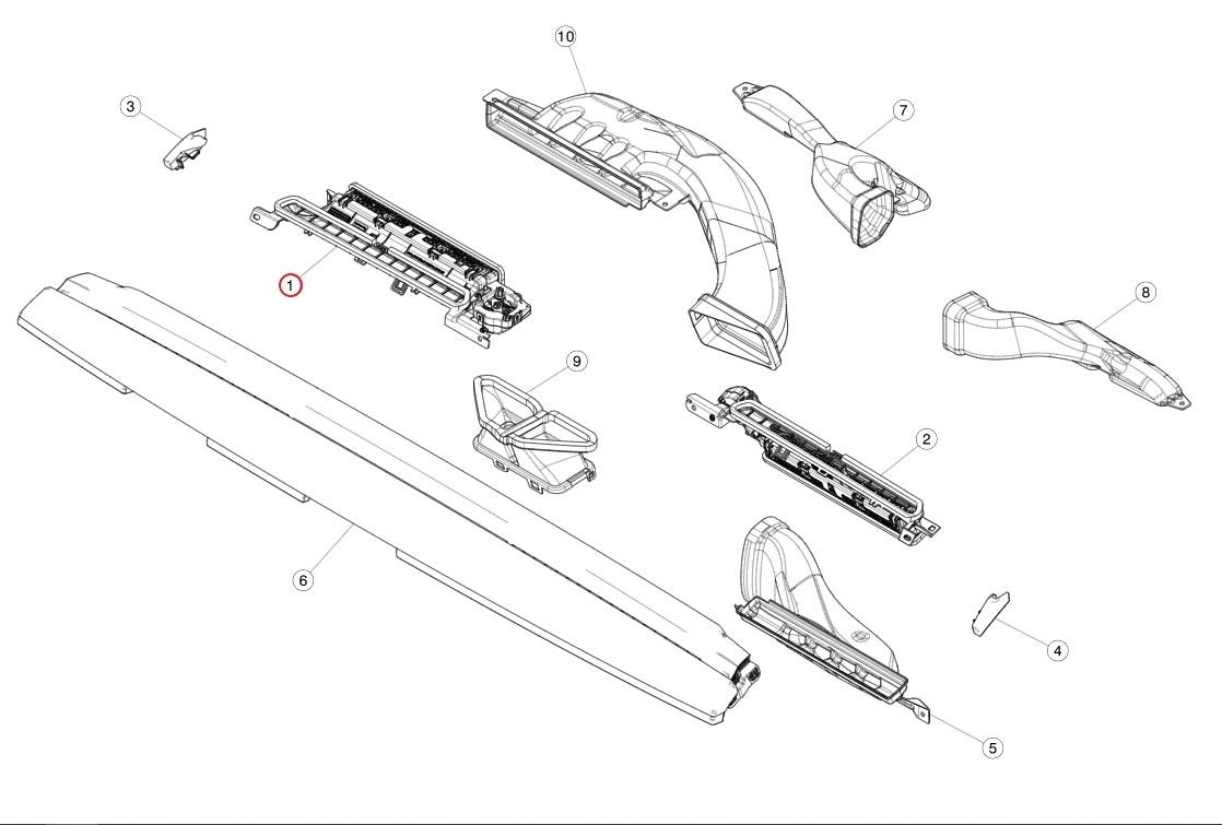 Воздуховод к Tesla Model 3 2020