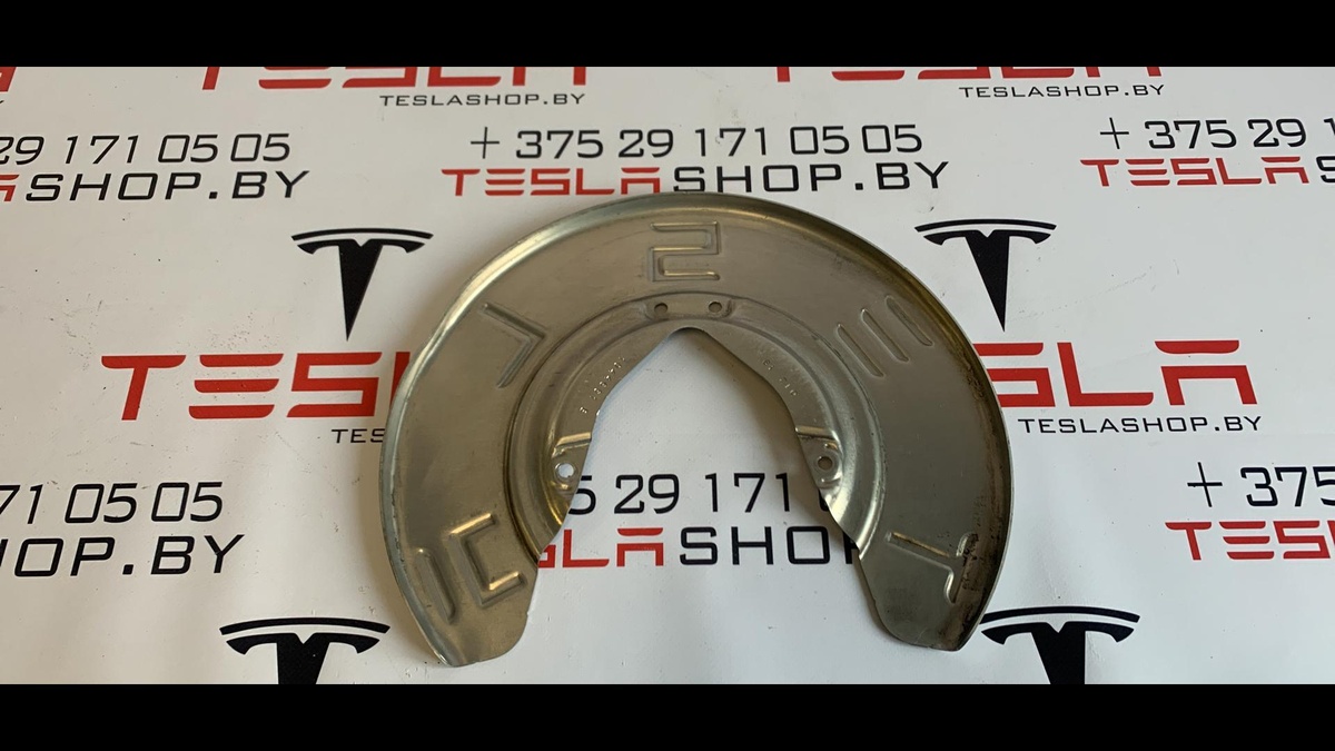 Кожух защитный тормозного диска к Tesla Model 3 2019