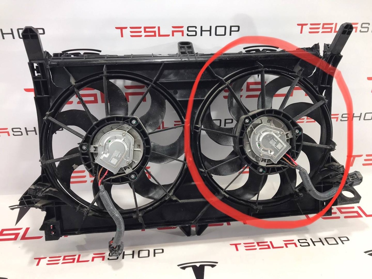 Вентилятор радиатора к Tesla Model S 2021