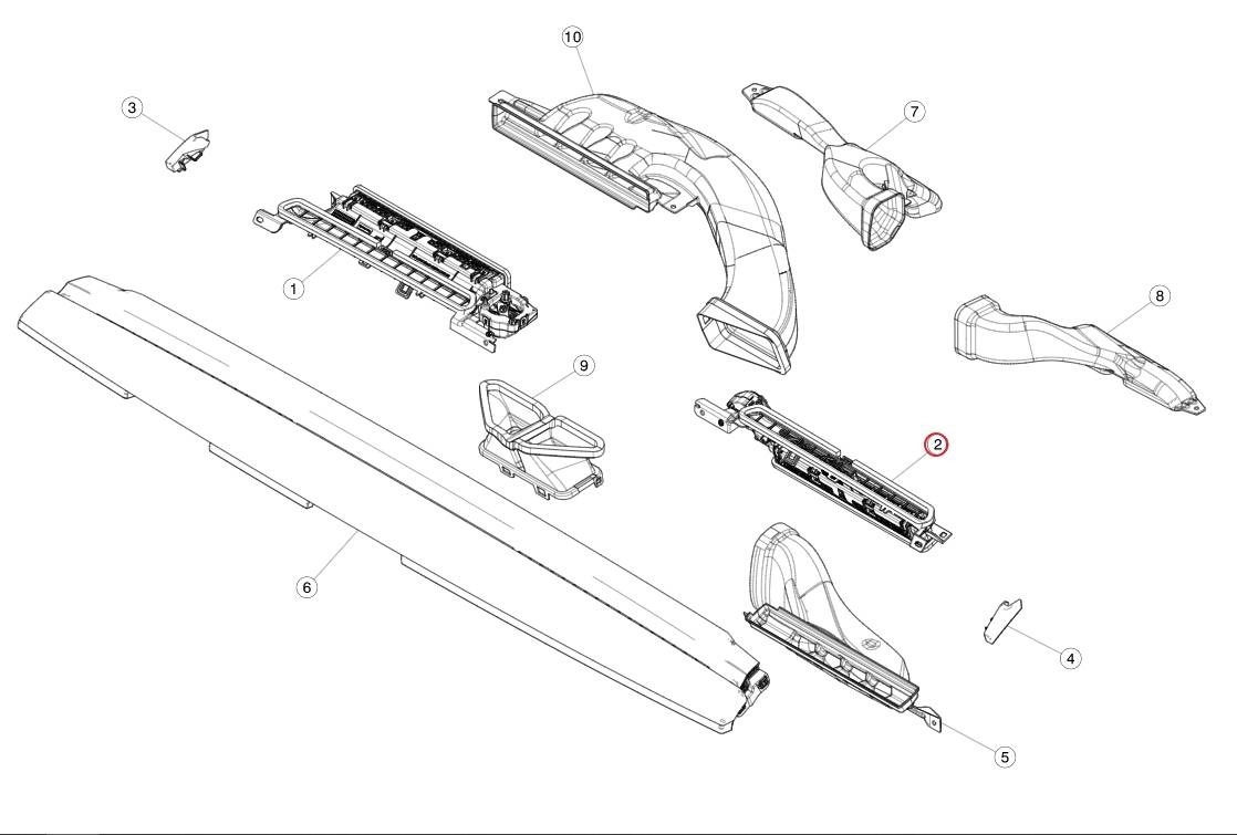 Воздуховод к Tesla Model 3 2020