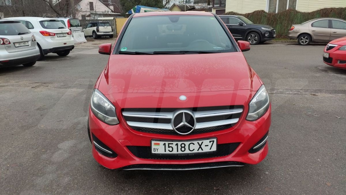 Mercedes-Benz B-klasse II (W246) Рестайлинг, 2016
