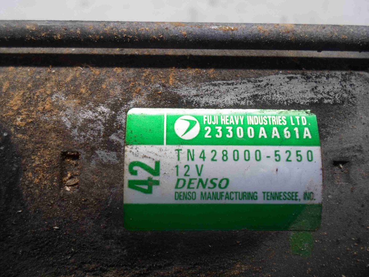 Стартер к Subaru Tribeca 2008