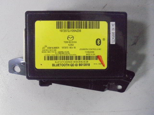 Блоки управления мультимедиа к Mazda CX-9 2010