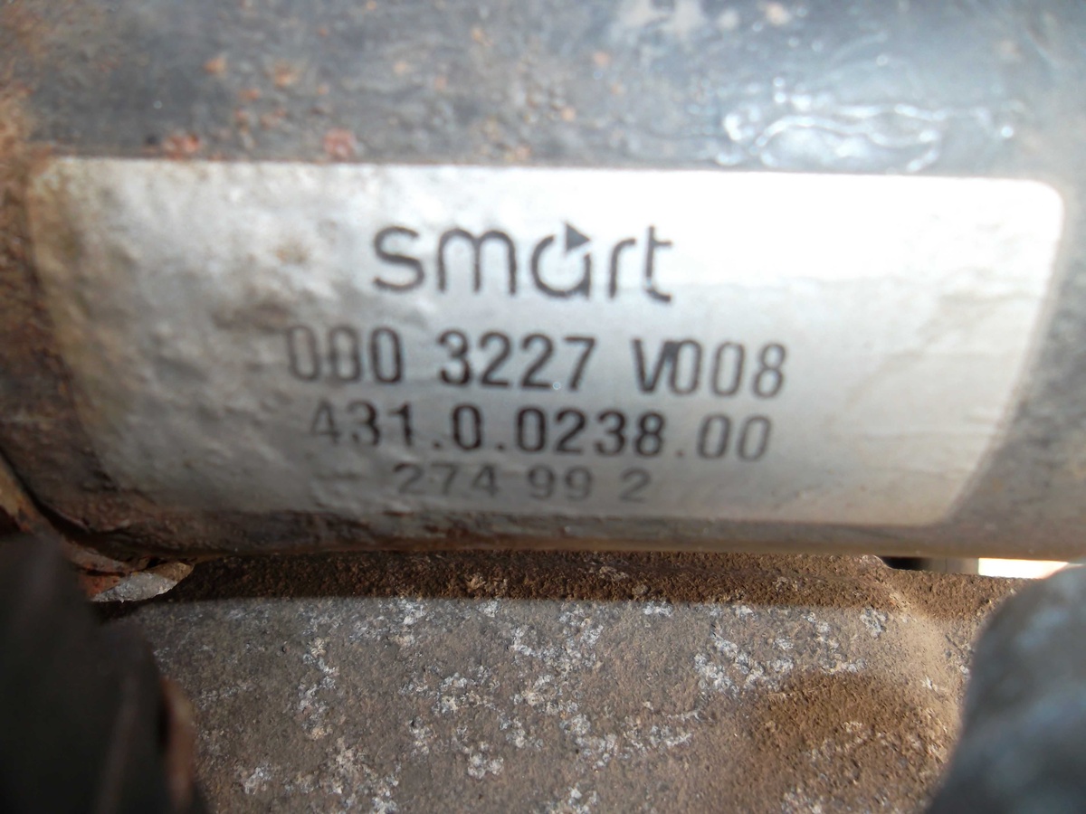 КПП роботизированная к Smart Fortwo 1999