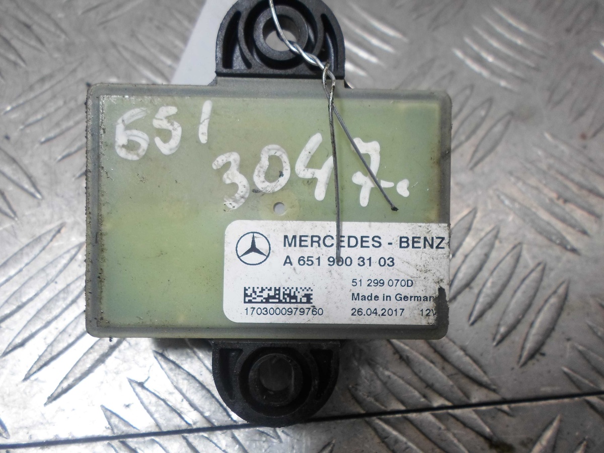 Реле к Mercedes-Benz C-klasse 2017