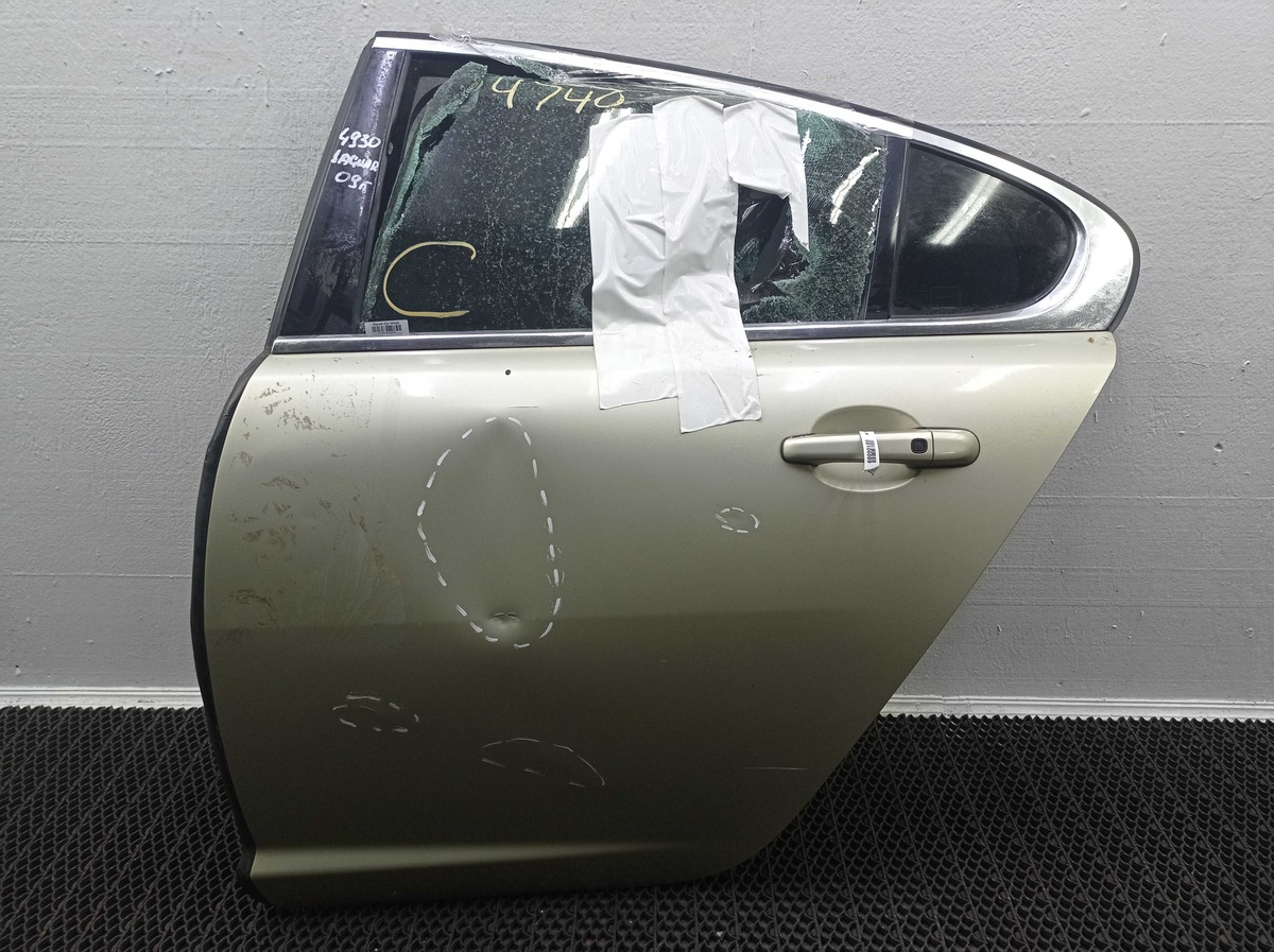 Стекло двери задней левой к Jaguar XF 2009