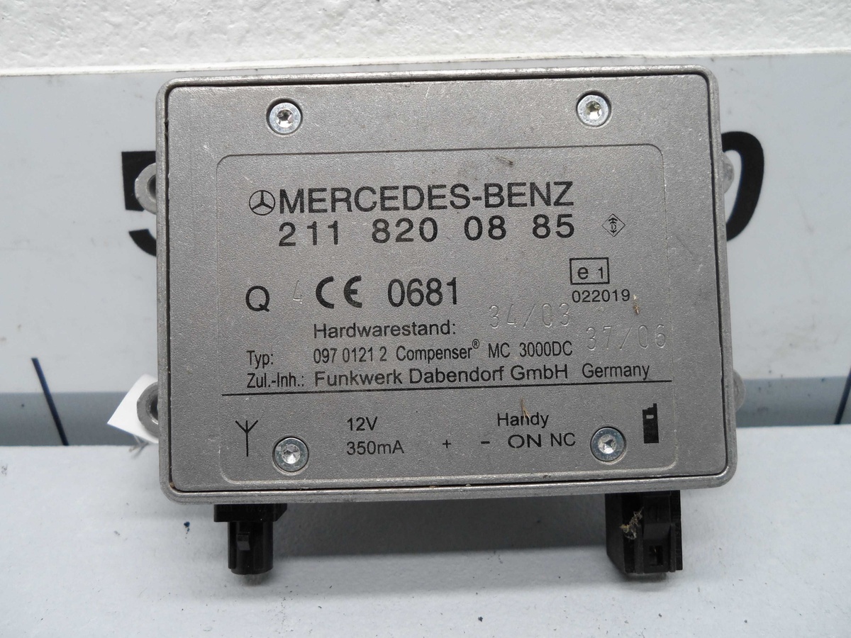 Блоки управления мультимедиа к Mercedes-Benz S-klasse 2006
