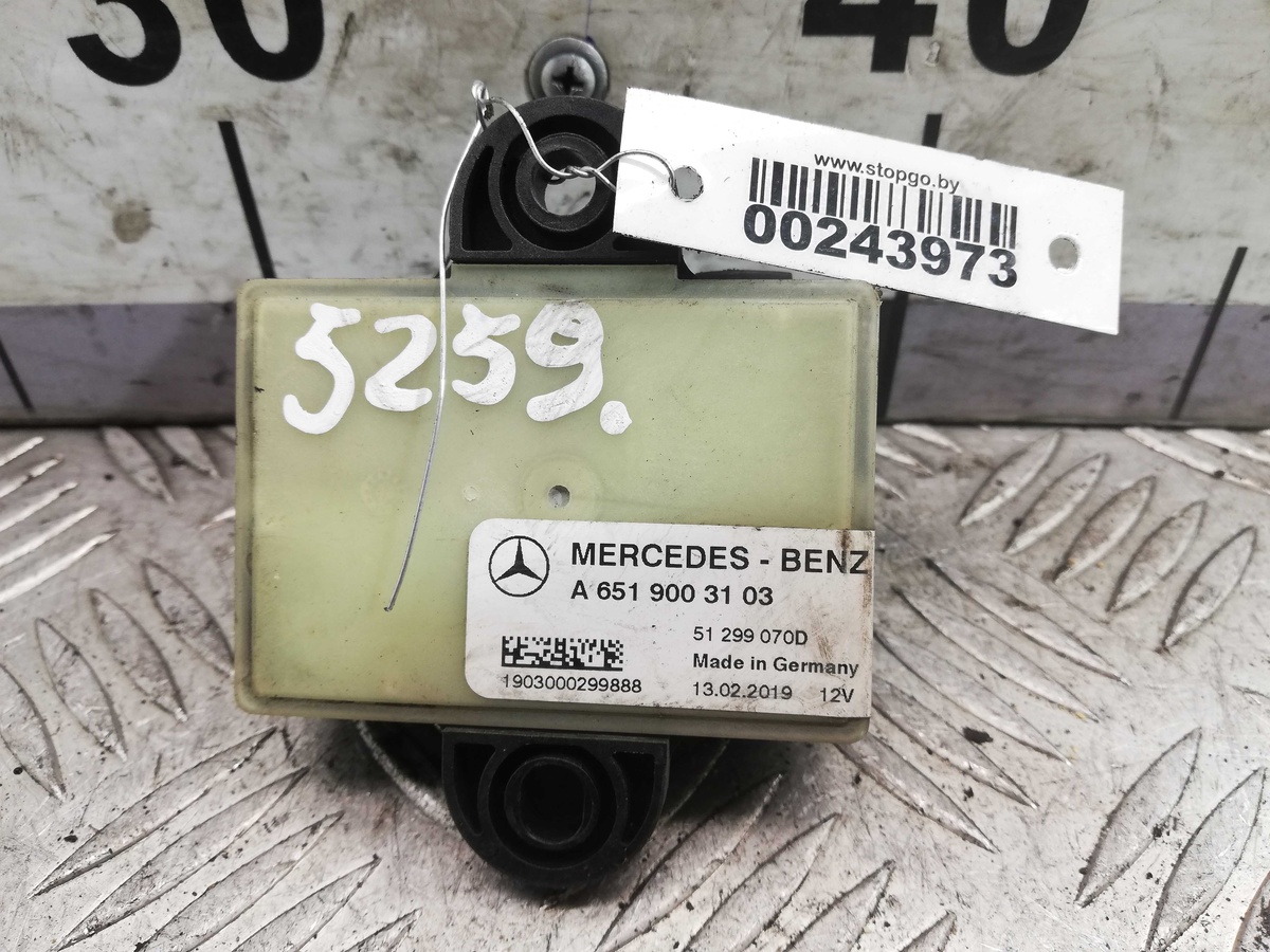 Реле к Mercedes-Benz Sprinter 2016